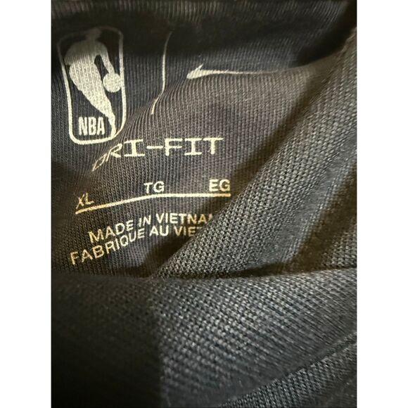 Nike Men's NBA Minnesota Timberwolves Dri-Fit Engineered Hoodie Blue XL NWT - Picture 2 of 9